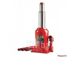 Домкрат бутылочный с двумя штоками, 6т с клапаном (h min 215мм, h max 485мм) Big Red TF0602