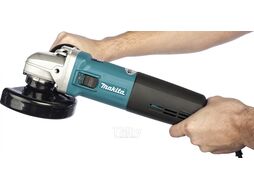 УШМ (болгарка) одноручная MAKITA 9565 HZ в кор. (1100 Вт, диск 125х22 мм, без регул. об.) (9565HZ)