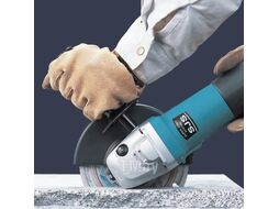 УШМ (болгарка) одноручная MAKITA 9565 HZ в кор. (1100 Вт, диск 125х22 мм, без регул. об.) (9565HZ)