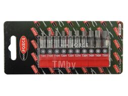 Набор бит-торкс 1/4" 10пр. (TH 8,10,15,20,25,27,30,40,45,50-25мм) Rock FORCE 21012T