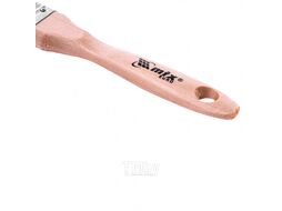 Кисть плоская "Евро" 3/4", натуральная щетина, деревянная ручка MTX 83050