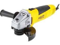 УШМ (болгарка) одноручная MOLOT MAG 1209 в кор. (850 Вт, диск 125х22 мм, без регул. об.)