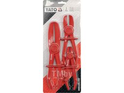 Набор пластмассовых зажимов с фиксатором (3пр) Yato YT-0840