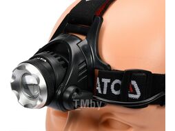 Фонарь налобный LED CREE XM-L2 10W Yato YT-08591