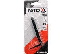 Набор сменных лезвий для вырезания стекол к YT-0659 (3шт) Yato YT-06590