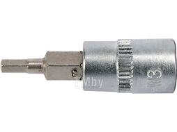 Головка 1/4" - вставка HEX 3 L37мм Yato YT-04370
