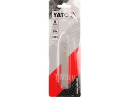 Лезвия запасные 9мм (10шт) SK5 Yato YT-7528