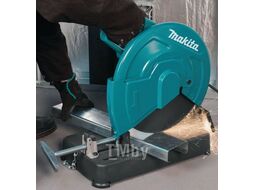 Отрезная пила по металлу MAKITA LW 1401 в кор. (2200 Вт, 355х25.4 мм, глуб. до 119 мм)