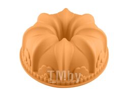 Форма для выпечки, силиконовая, французский кекс, 22х9 см, персиковая, PERFECTO LINEA