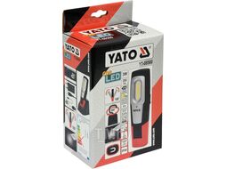 Фонарь светодиодный (3W, 350lm, 3.7V, 2200mAh, IP54) Yato YT-08560
