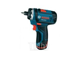 Шуруповерт аккумуляторный GSR 10,8-LI (2акк. 1,3 A ч)+L-boxx 0.601.992.902 BOSCH