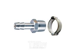 Переходник FUBAG 3/8 " M - елочка 10 мм с обжимным кольцом