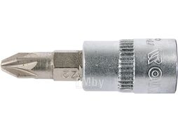 Головка торцевая 1/4 с вставкой PZ2 Yato YT-04418