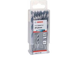 Сверло по металлу HSS PointTeQ 135 D5,8 57мм (10шт) 2.608.577.226 BOSCH