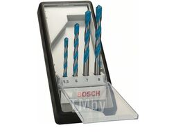 Набор Robust Line свёрел CYL-9 MultiConstruction 4 шт. BOSCH 2607010522