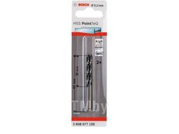 Сверла 3.2mm 2 шт. HSS PointTeQ BOSCH 2608577159