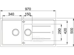Мойка кухонная Franke Basis BFG 651 (114.0259.944)