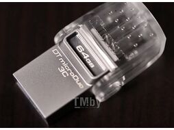 Usb flash накопитель Kingston DataTraveler microDuo 3C 64GB (DTDUO3C/64GB)