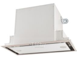 Вытяжка скрытая Akpo Neva Glass II 60 wk-10 (белый/нержавеющая сталь)