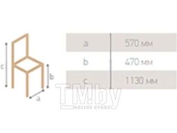 Кресло мягкое Alesan Фрост (орех лак/велюр голубой)