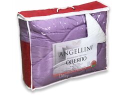 Одеяло Angellini Дуэт 8с017дб (172x205, фиолетовый/белый)