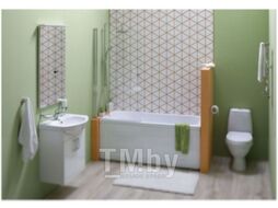 Тумба с умывальником Aquanet Ирис 60 / 212658