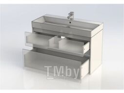 Тумба с умывальником Aquanet Бруклин 100 / 212599