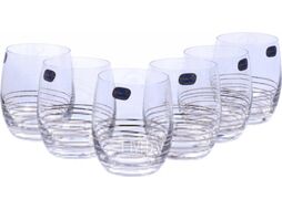 Набор стаканов Bohemia Crystal Club 25180/M8434/300 (6шт)