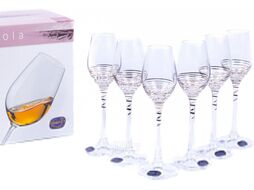 Набор рюмок Bohemia Crystal Viola 40729/M8434/60 (6шт)