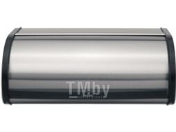 Хлебница Brabantia 299445 с защитой от отпечатков (стальной матовый/черный)