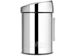 Мусорное ведро Brabantia Touch Bin / 363962 (3л, стальной полированный)