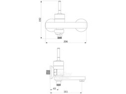 Смеситель Damixa Arc 291000000
