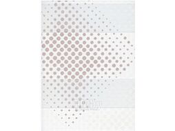 Рулонная штора Delfa Сантайм День Ночь Бола СРШ-01МК 42011 (73x160, белый/розовый)