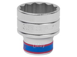 Головка торцевая стандартная двенадцатигранная KING TONY 1/2", 33 мм 433033M