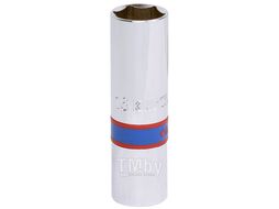 Головка свечная шестигранная KING TONY 1/2", 16 мм, L = 70 мм, резиновый фиксатор 463516R