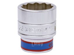 Головка торцевая стандартная двенадцатигранная KING TONY 3/4", 36 мм 633036M