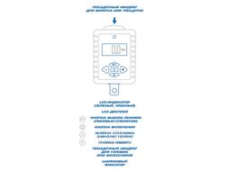 Динамометрический адаптер KING TONY серии "DIGITAL", 3/8", 27-135 Нм, кейс 34307-1A