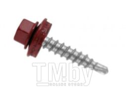 Саморез кровельный EKT 5,5х19 RAL 3011 (красно-коричневый), в пласт. контейнере (упак/50шт) B009338