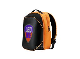 LED рюкзак Prestigio PBLED125BO черный-оранжевый