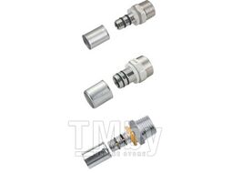 Муфта перех.с нар.рез. Rifeng F5-S1216x1 пресс-фитинг (никель) (F5-S1216x1)