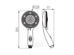 Душевая лейка Ferro Grado S40 (S40)