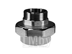 Муфта комбинированная Valfex ПП 40-1 1/4 разъемная с наружной резьбой серый (10156032Г)