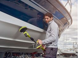 Телескопическая щетка RYOBI R18TPS (без батареи)