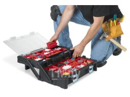 Ящик для хранения инструментов пластиковый 22" Canti organizer black STD EuroPRO (Keter)