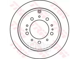 Тормозной диск Toyota Land Cruiser 2008- TRW DF4965S