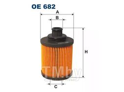 Фильтр масляный Fiat, Opel, Suzuki 1.3JTD/CDTI (UFI исполнение) FILTRON OE682