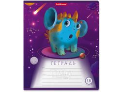 Тетрадь Erich Krause Cosmic Monsters / 51420 (18л, линейка)