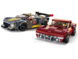 Конструктор Lego Speed Chevrolet Corvette C8.R Race Car and 1968 76903