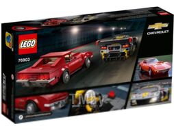 Конструктор Lego Speed Chevrolet Corvette C8.R Race Car and 1968 76903