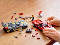 Конструктор Lego Speed Chevrolet Corvette C8.R Race Car and 1968 76903